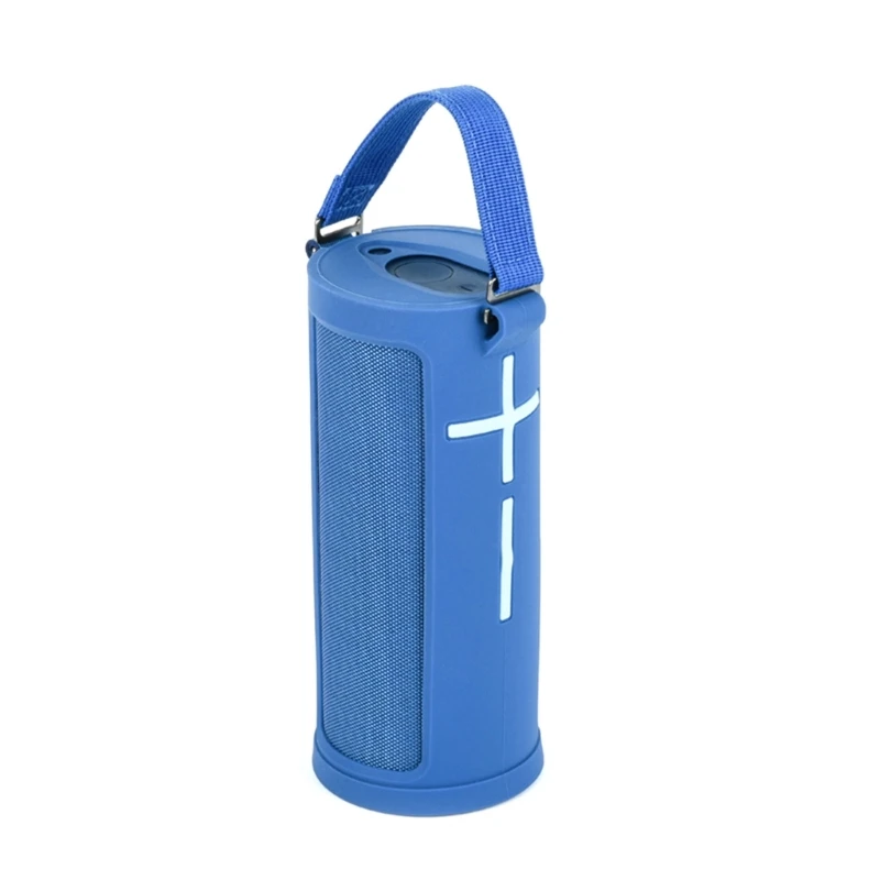 Speaker Carrying Storage Bag Anti drop Silicone Protective Sleeve with Carabiner Hook for UE Boom 3 Speaker Dropship