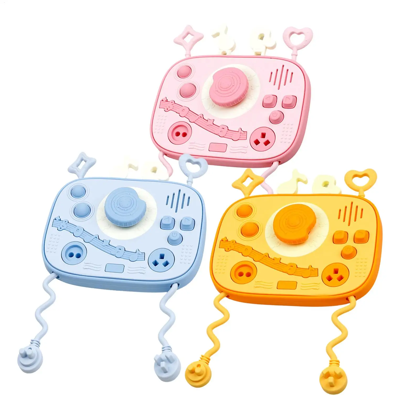 幼児用シリコンアクティビティボード-感覚ボード-教育パズル-タッチ感覚玩具-男の子-女の子-誕生日-旅行-飛行機用