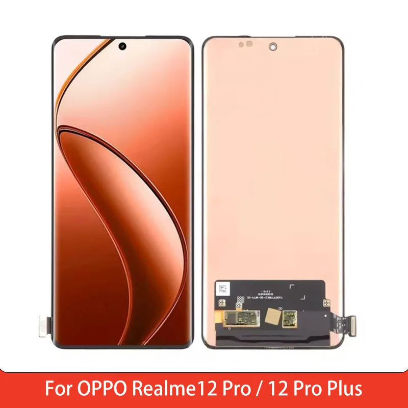For OPPO Realme12 Pro Display Touch Screen Dgitizer Assembly For OPPO Realme12 Pro Plus RMX3840 Replacement Parts