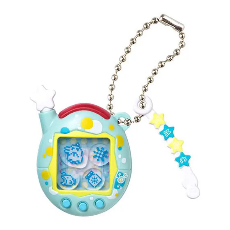 Bandai genuino japonés segundo redondo Takuma Geko electrónico mascota mecedora música colgante huevo retorcido Mamiji