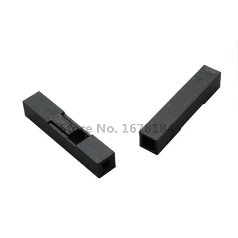 50 sztuk Dupont plastikowa powłoka wtyczka 2.54mm jeden rząd złącze Dupont 1P/2P/3P/4P/5P/6P/7P/8P/9P/10P obudowa — zdjęcie 3
