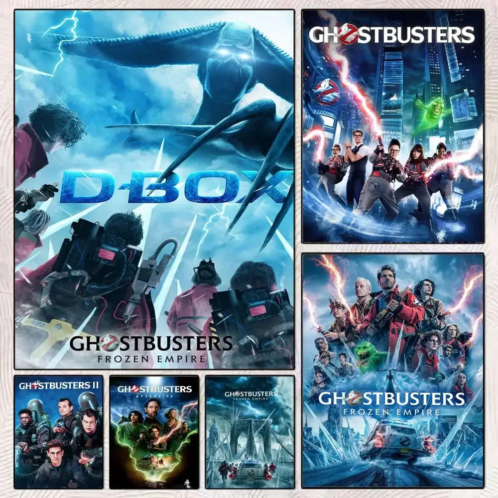 Horror Movie G-Ghostbusters Painting Calligraphy Aesthetic Canvas Wall Poster Modern Room Bedroom Cafe Wall Artwork