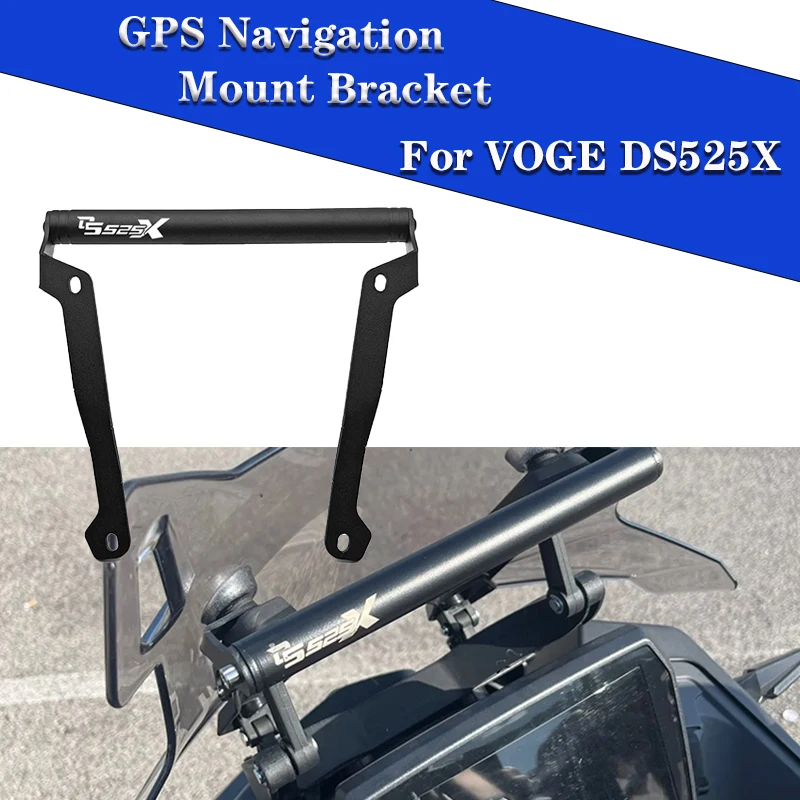 

Для VOGE 525DSX DS525X DSX525 2022-2025 2023 2024 12 мм 22 мм GPS-навигационный держатель Держатель GPS-навигации Кронштейн для крепления