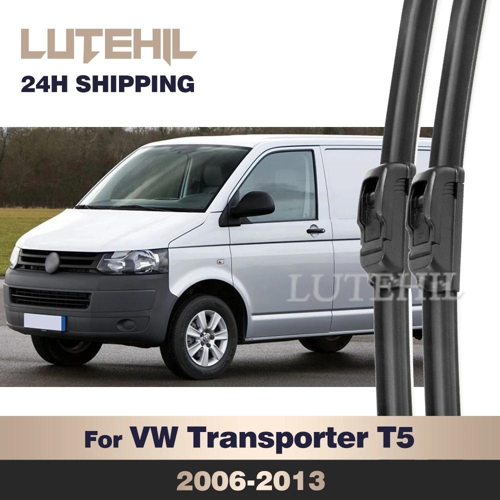 For VW Transporter Caravelle T5 2006-2013 2007 2008 2009 2010 2011 Wiper Front Wiper Blades Windshield Windscreen Window 24