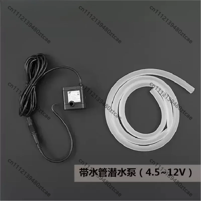 Mini Submersible Pump 4.5–12V Voltage with Water Pipe Accessory for Student Coding Automatic Watering Experiment