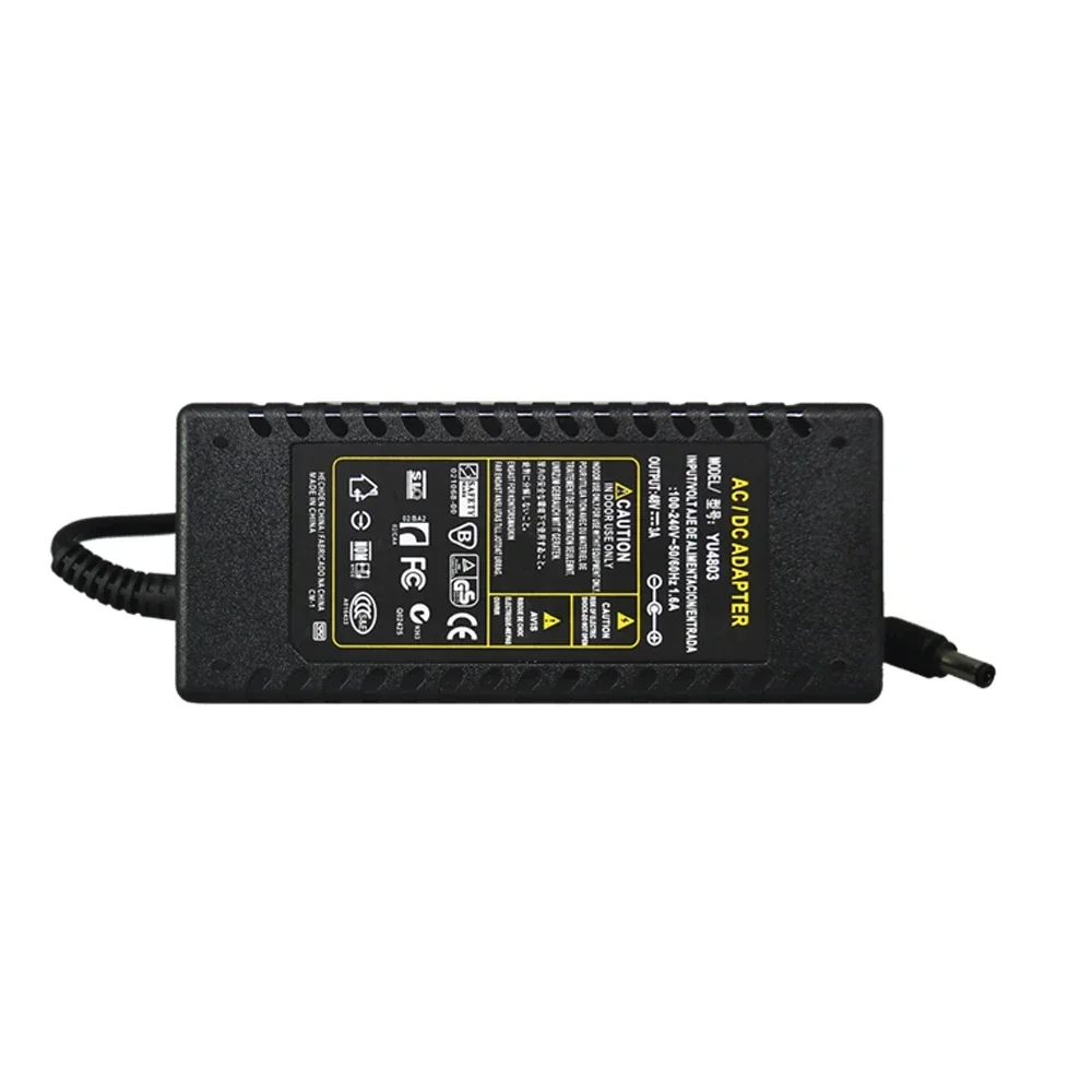 ESCAM Autoeye DC Power Supply 48V 3A Adapter Charger for CCTV POE Camera