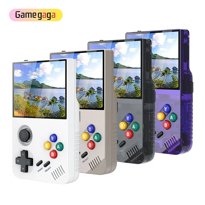 M19 handheld game console TV with 3.5-inch screen 64GB portable R36S console