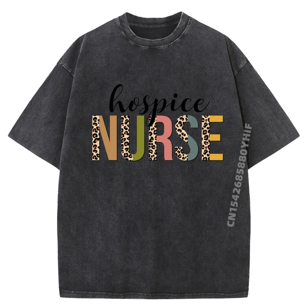 

Nursingleopard больница медсестра с принтом для студентов-медсестер уличная одежда футболка мужские подарки стираная рубашка с принтом