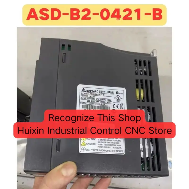 

Used Servo Drive ASD-B2-0421-B ASD B2 0421 B Normal Function Tested OK Expedited Delivery