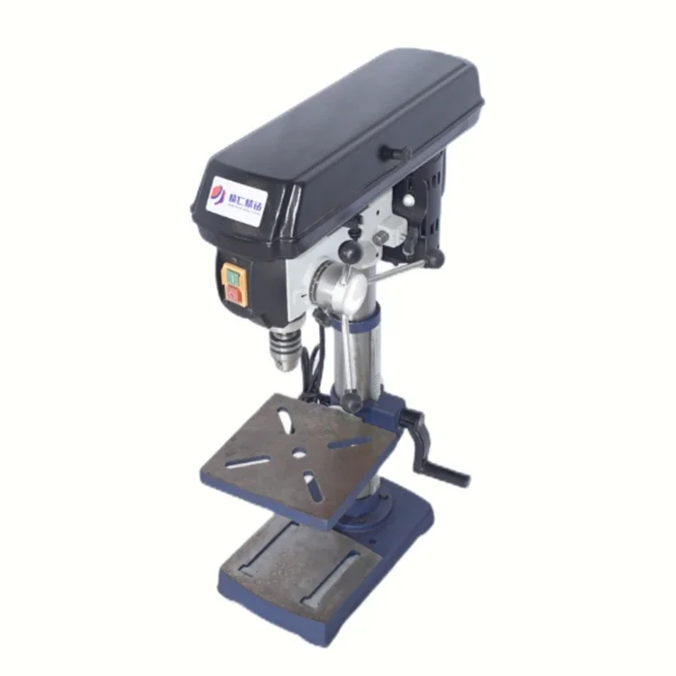 High-Precision 8-Inch Bench Drill with Swing Arm, 5-Speed Electric Drilling Machine