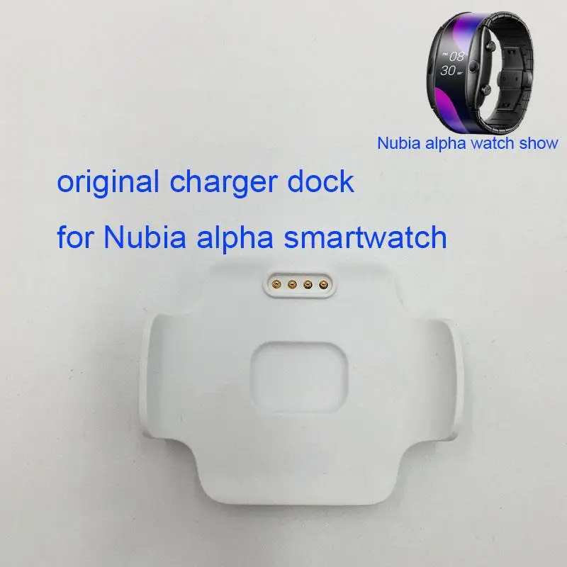 Top! 2020 new original charger charging dock chargers For Nubia Alpha Smart watch phone watch for new Nubia watch smartwatch