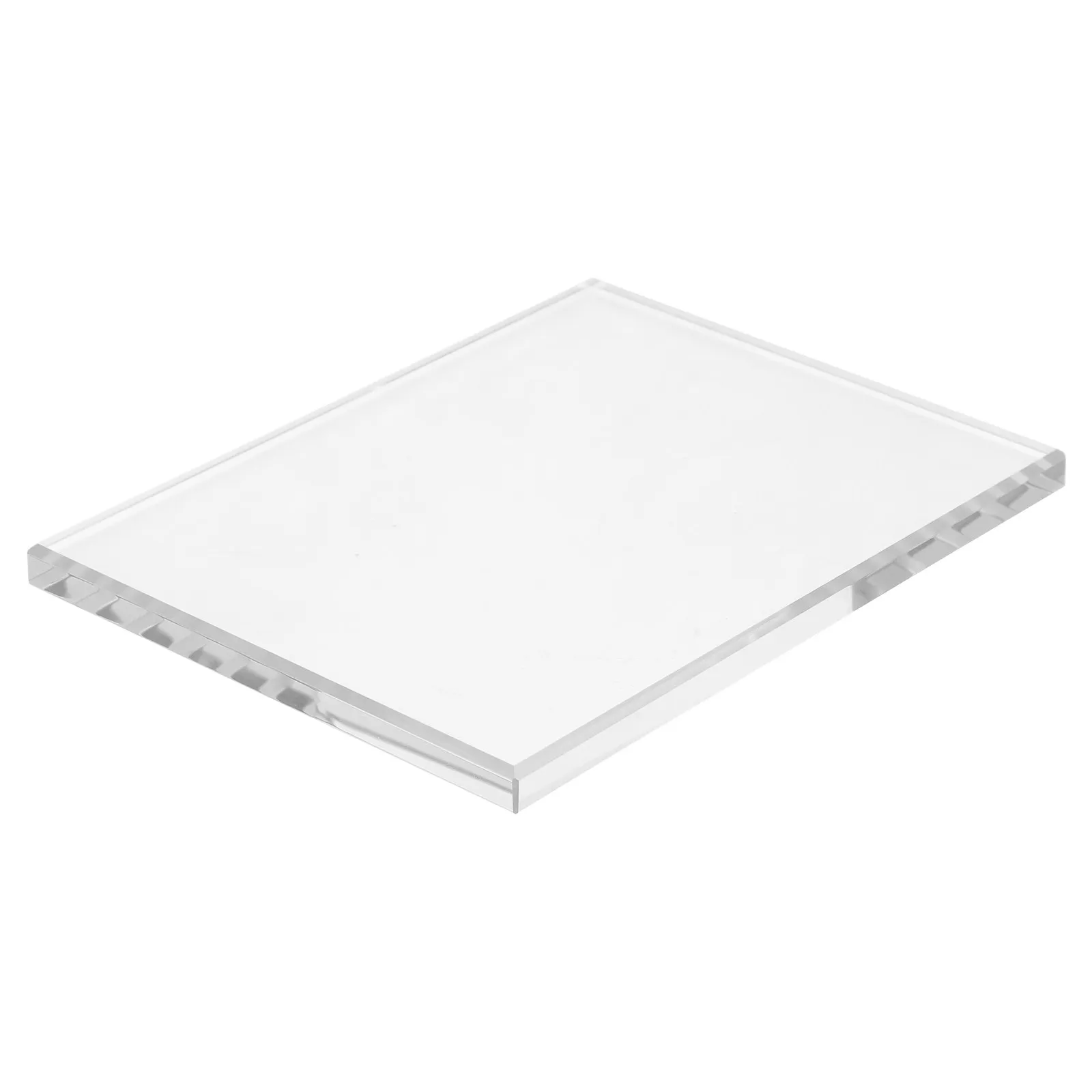 Super Hard Tempered Glass Sheet Precision Ground Polished Clear Surface Ideal for Crafting Backing Scraping Flattening