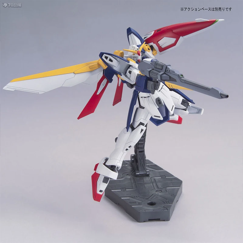 Bandai HG 1/144 Wing Zero Deathscythe Heavyarms Sandrock Shenlong Altron Gundam W Anime Figure Robot Assembly Plastic Model Kit view 6