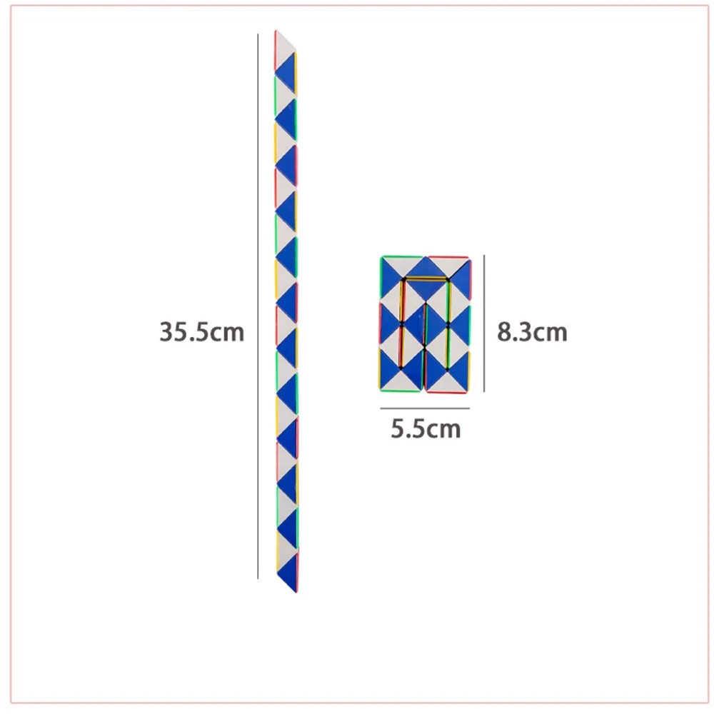 6/12Pcs Large Rainbow Variety Snake Ruler Kids Birthday Party Wedding Guest Gift Back To School Kindergarten Prize Carnival Gift