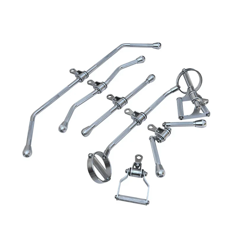 Stainless steel high pull low handle saddle handle pull back long handle seven-piece set