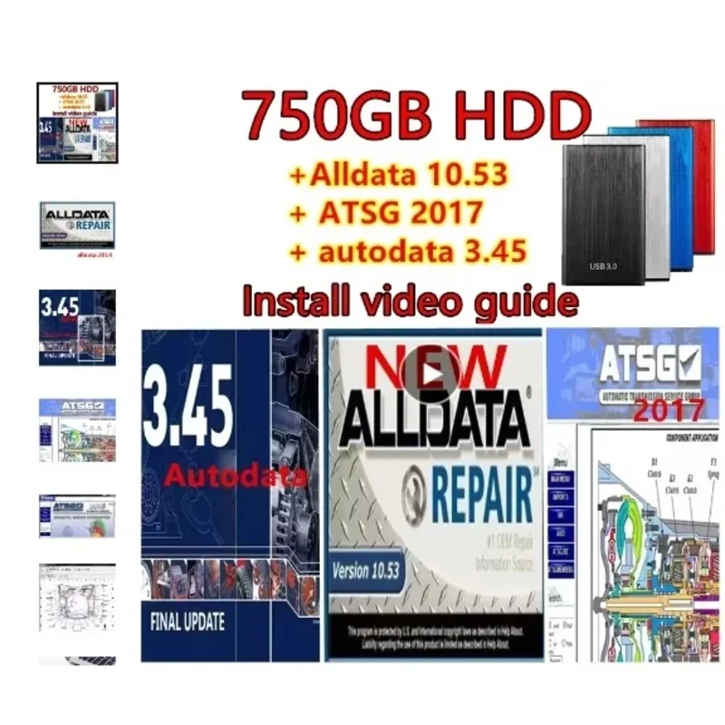 2024 إصلاح ورشة عمل لـ Alldata AutoData Elsa Win Service Box WIS FCA USA Haynes PRORepair Software