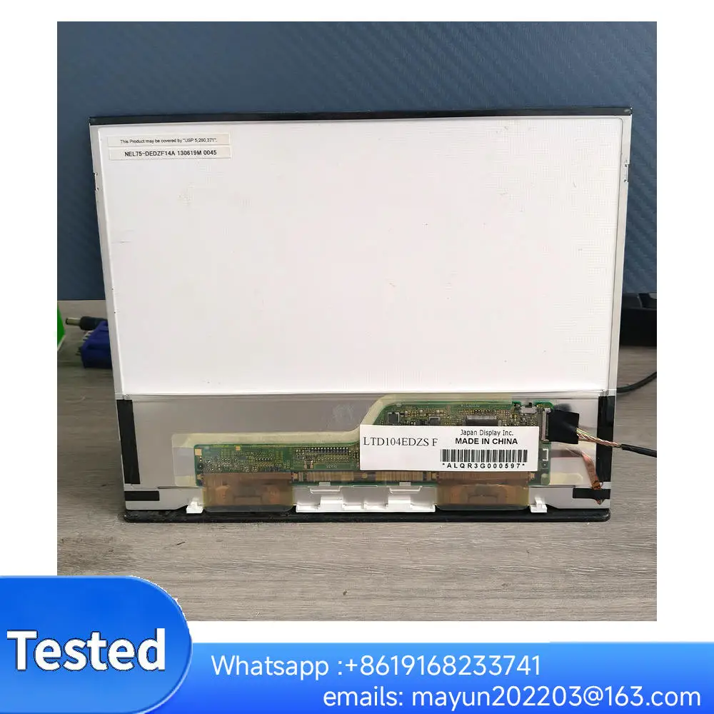 Brand New Factory-Original A+ Quality 10.4-inch 1024x768 4:3 Aspect Ratio LCD Display with HDMI Controller.