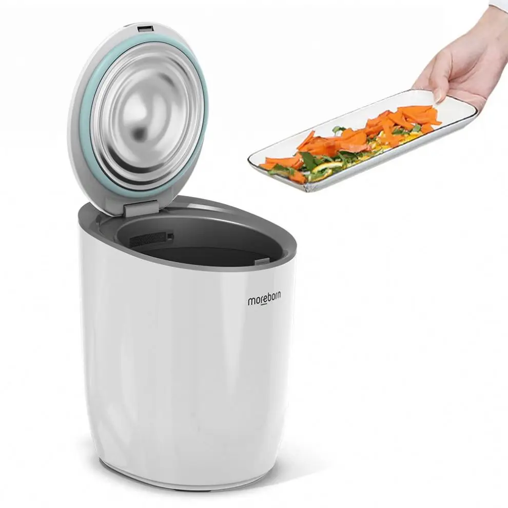 Temperature control desktop food waste smart kitchen korean home appliances compost bin