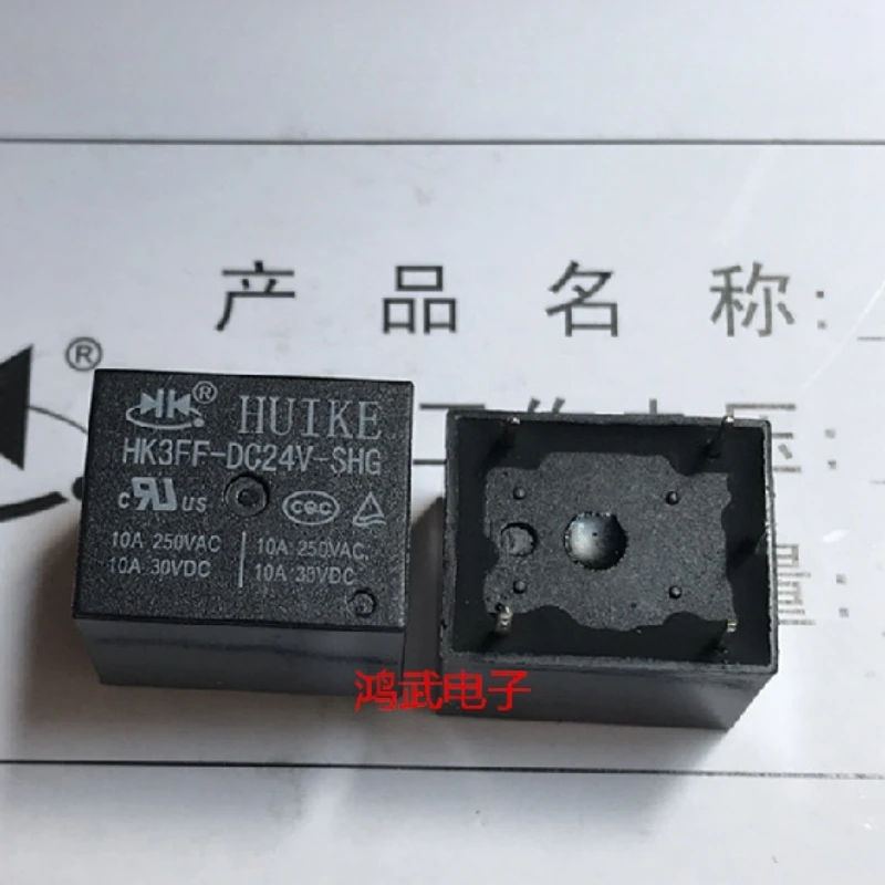 

（Brand-new）10pcs/lot 100% original genuine relay:HK3FF-DC24V-SHG T73-1C-24V 4pins