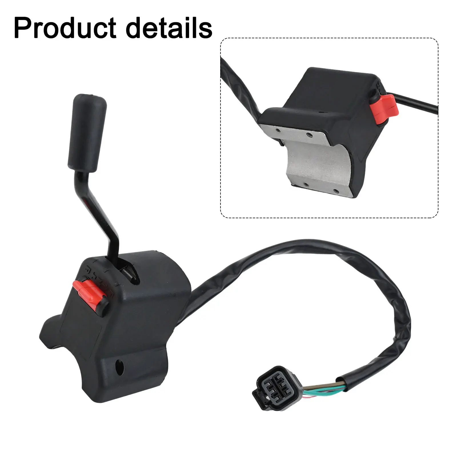 

Lever Switch Black Forklift Control Switch Wear-resistant Design OEM Number Compatibility Anti-corrosion Materials
