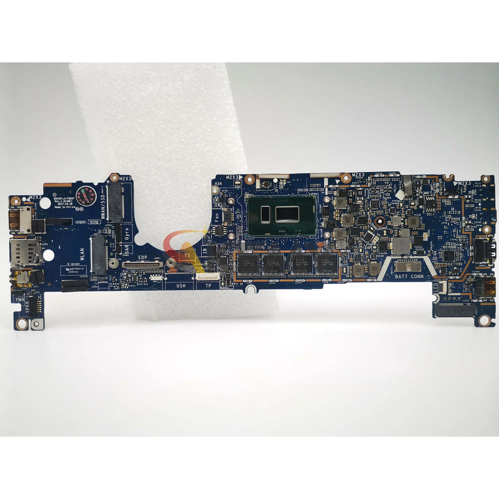 Voor Dell Latitude 13 7390 2in1 Notebook Moederbord DDA30 LA-F291P CN-02PK0W 071V71 0441WF 041M0M 0XMNM2 Getest OK