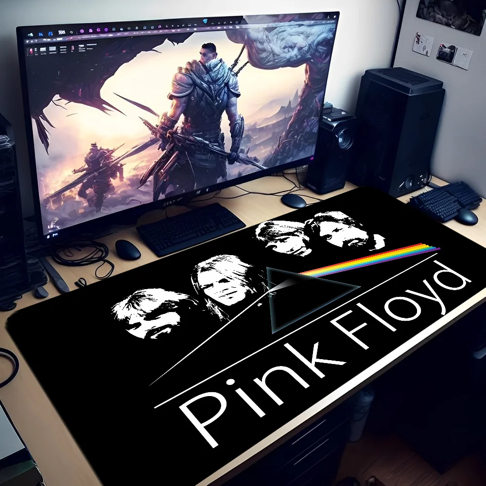 F-Floyd The Wall P-Pink Mousepad In Stocked Laptop Gaming Mice Mousepad Size for large Edge Locking Game Keyboard Pad