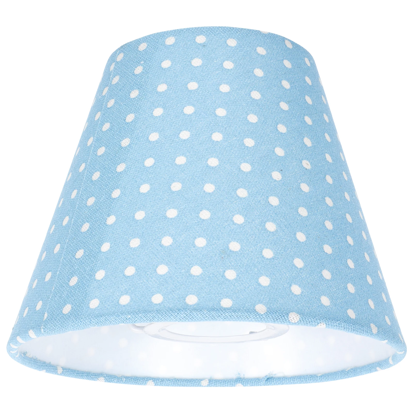 

Polka Dot Lampshade Cloth Lamp Cover Modern Durable Simple Light Shade Decorative Household Lamp Accessory Soft Light Protector