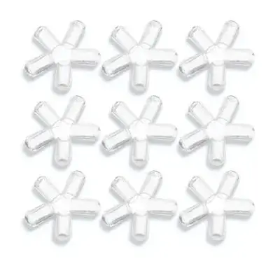 50Pcs PVC Rubber End Caps for Wire Hangers Metal Tubing Screw Protectors Shelf Prong Covers Hanging Hook Rubber Tips