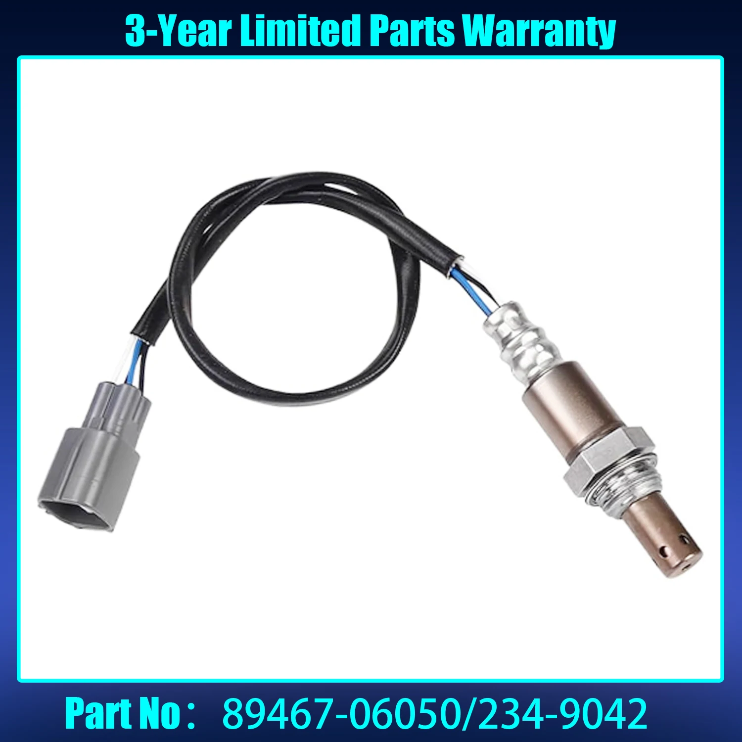 234-9042 Верхний датчик кислорода O2, совместимый с Toyota Camry Sienna Solara Highlander Lexus RX350 RX400h ES330 ES300 RX330