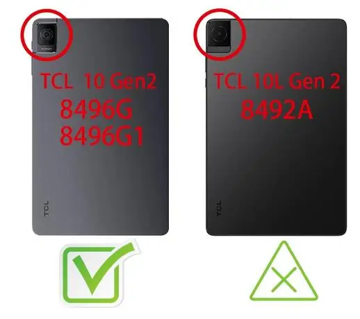 ل TCL TAB 10 Gen 2 10.36 بوصة 2023 حافظة هوائية للكمبيوتر اللوحي لـ TCL TAB 10 Gen 2 8496G لينة سيليكون حامل قابل للتعديل غطاء دقيق #6