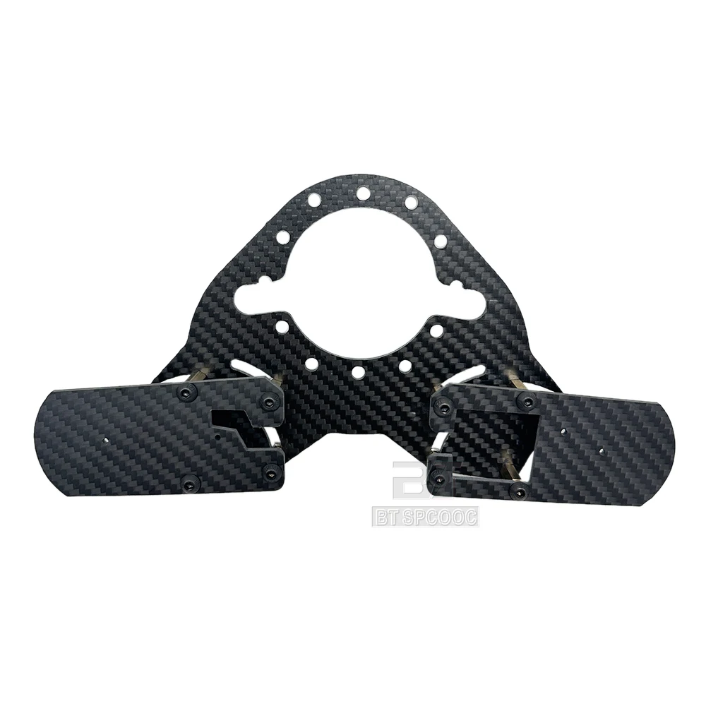 Carbon Fiber Bracket Paddle For Quick Release Base for Honda Civic 8/10 Generation Fit GK5 Car Sports Steering Wheel