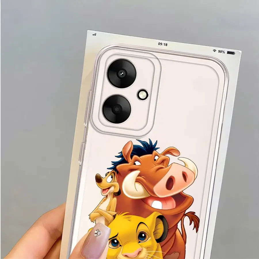 Funda blanda para Xiaomi Poco X3 Pro X3 NFC Disney Rey León Lindo