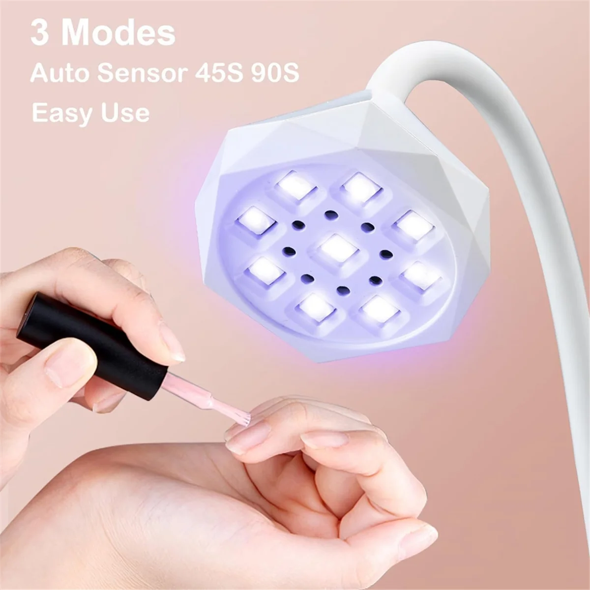 A72P الأشعة فوق البنفسجية LED مسمار مصباح اللاسلكي علاج سريع، قابلة للشحن معقوفة فلاش علاج الأشعة فوق البنفسجية هلام X ضوء للأظافر هلام البولندية