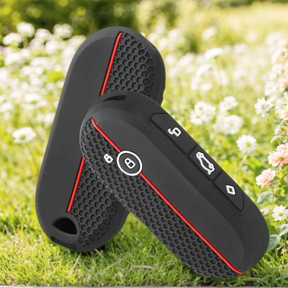 For Mini Cooper S SE Aceman 2024 2025 Silicon Key Cover Case Car Key Case Holder Key Case Shell Wallet Auto Accessories