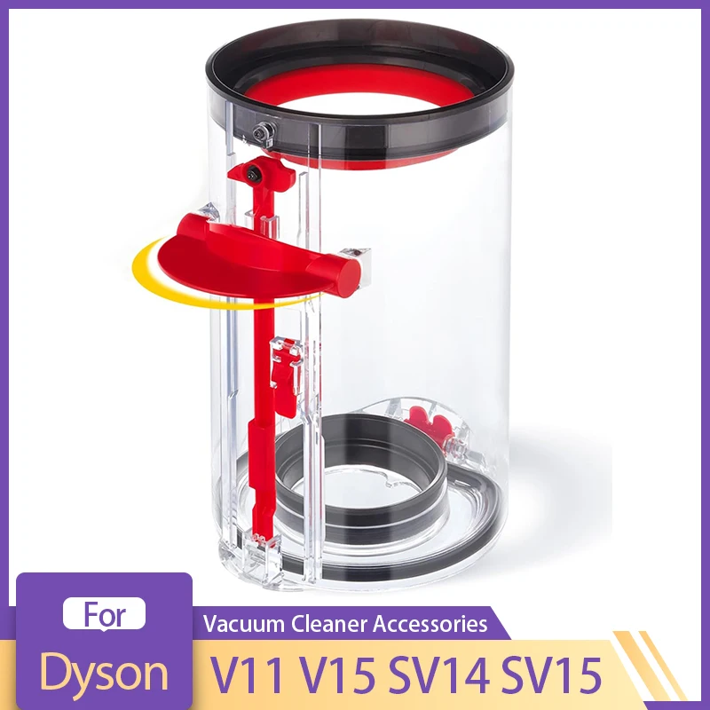 

Сменный Контейнер для пылесоса Dyson V11 V15 SV14 SV15 SV22, большая корзина для пыли с HEPA-фильтром