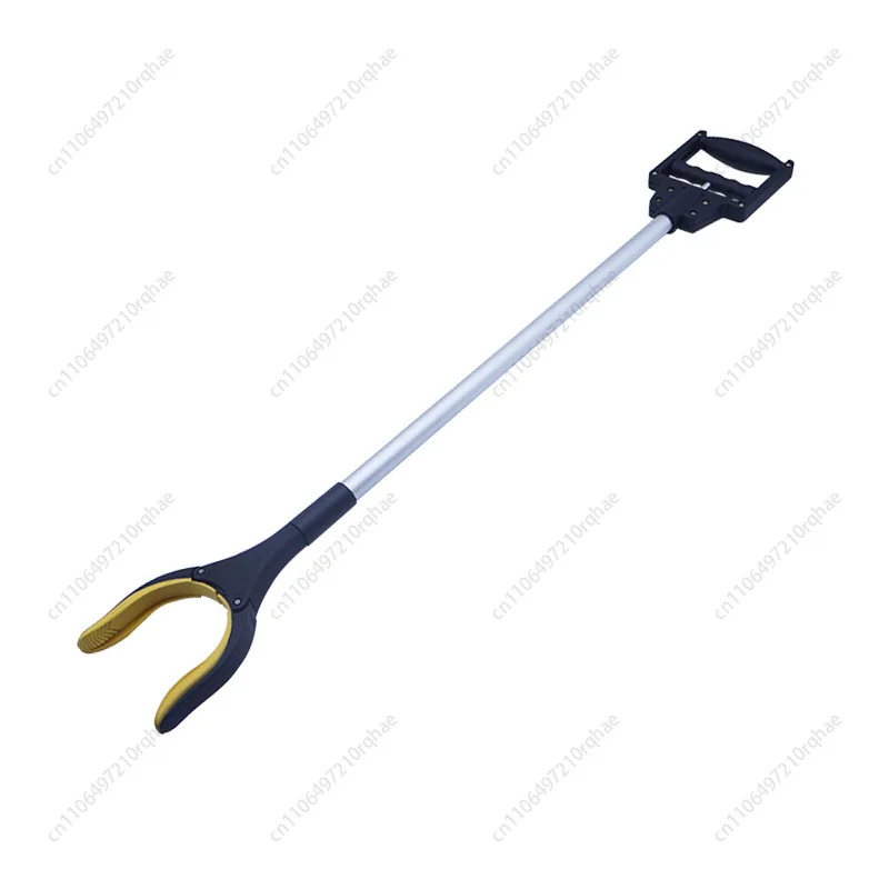 

Long Handle Pickup Tool for Elderly & Pregnant Women, Stainless Steel Grabber Reacher for Trash Toilet, No Bend Assist Tool