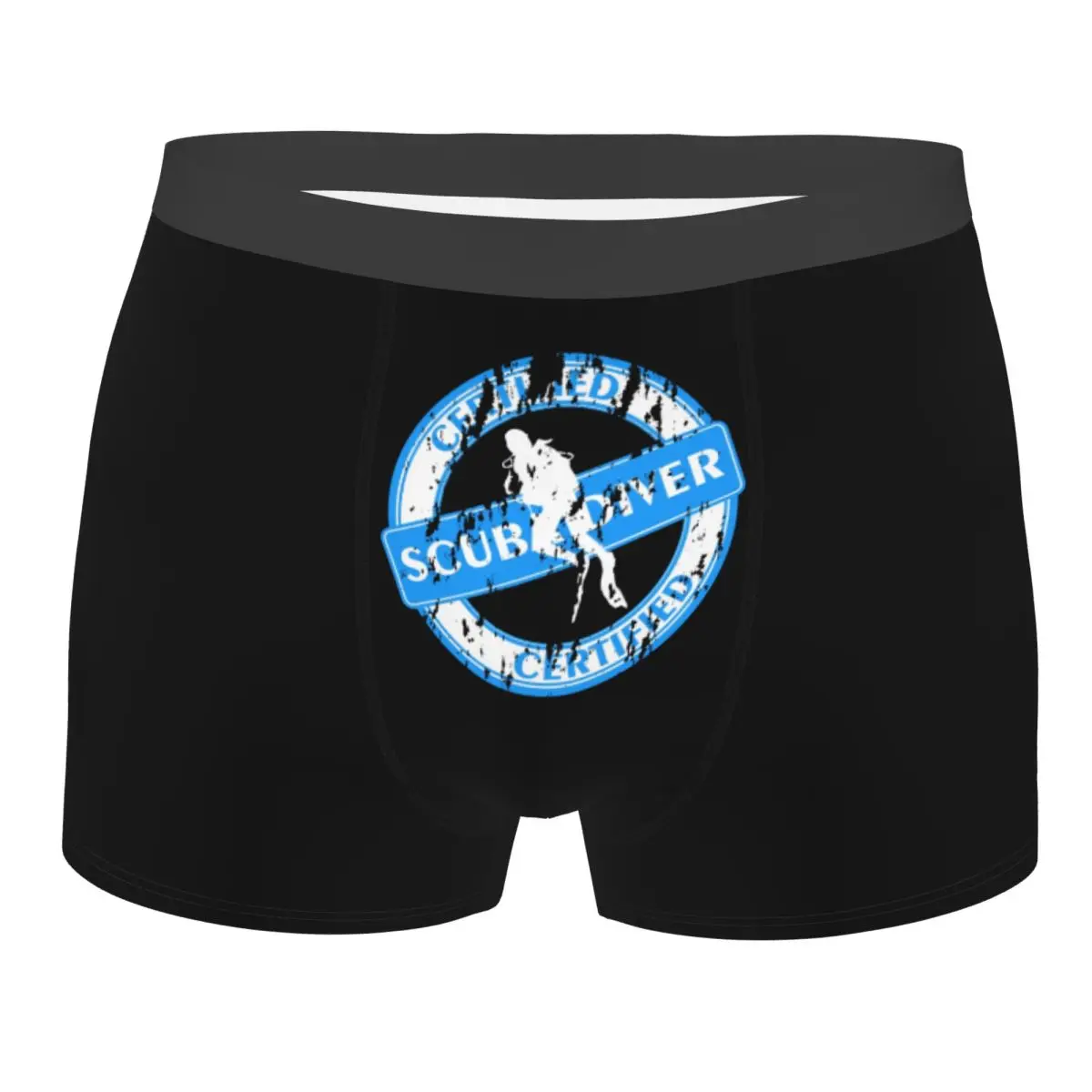 

Custom Scuba Dive Underwear Male Printed Boxer Briefs Shorts Panties Soft Underpants