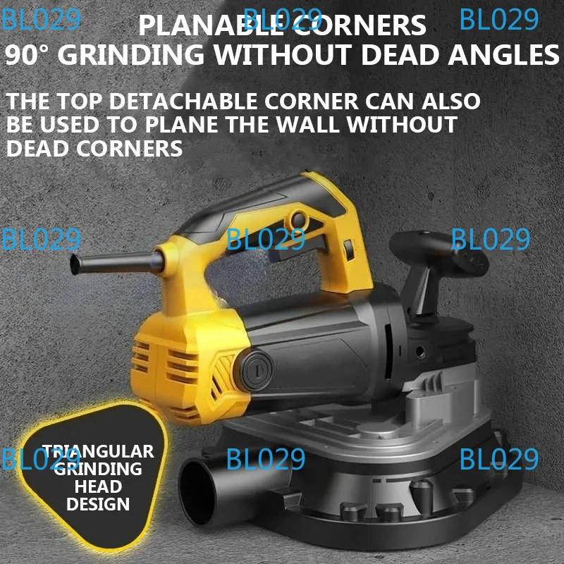 4500W Electric Dust Free Water Mill Polisher Household Portable Epoxy Floor Grinder Multifunctional Handheld Concrete Polisher
