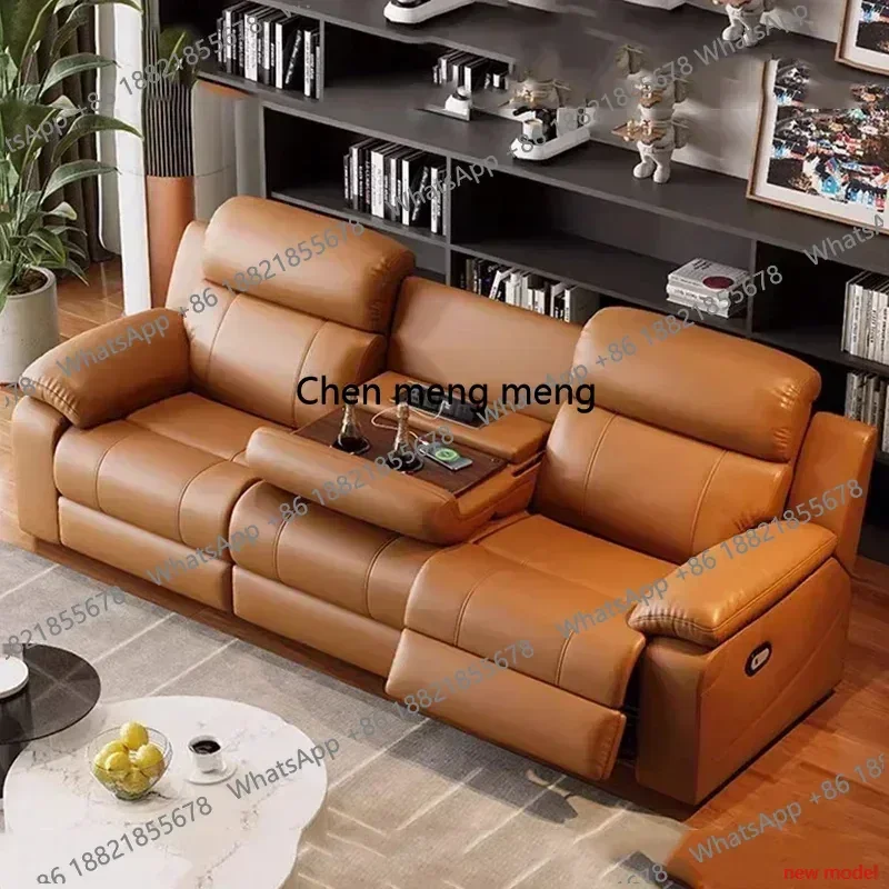 

Electric Relax Multifunctional Sofa Family Yellow European Designer Multifunctional Sofa Choice Modern Divano Home Furniture