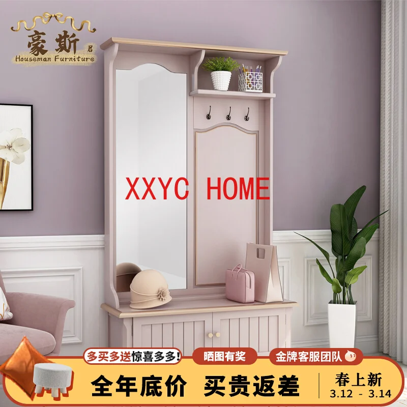 Simple Entrance Shoe Cabinet Locker Integrated Master Bedroom Floor Light Luxury Cloakroom Furniture