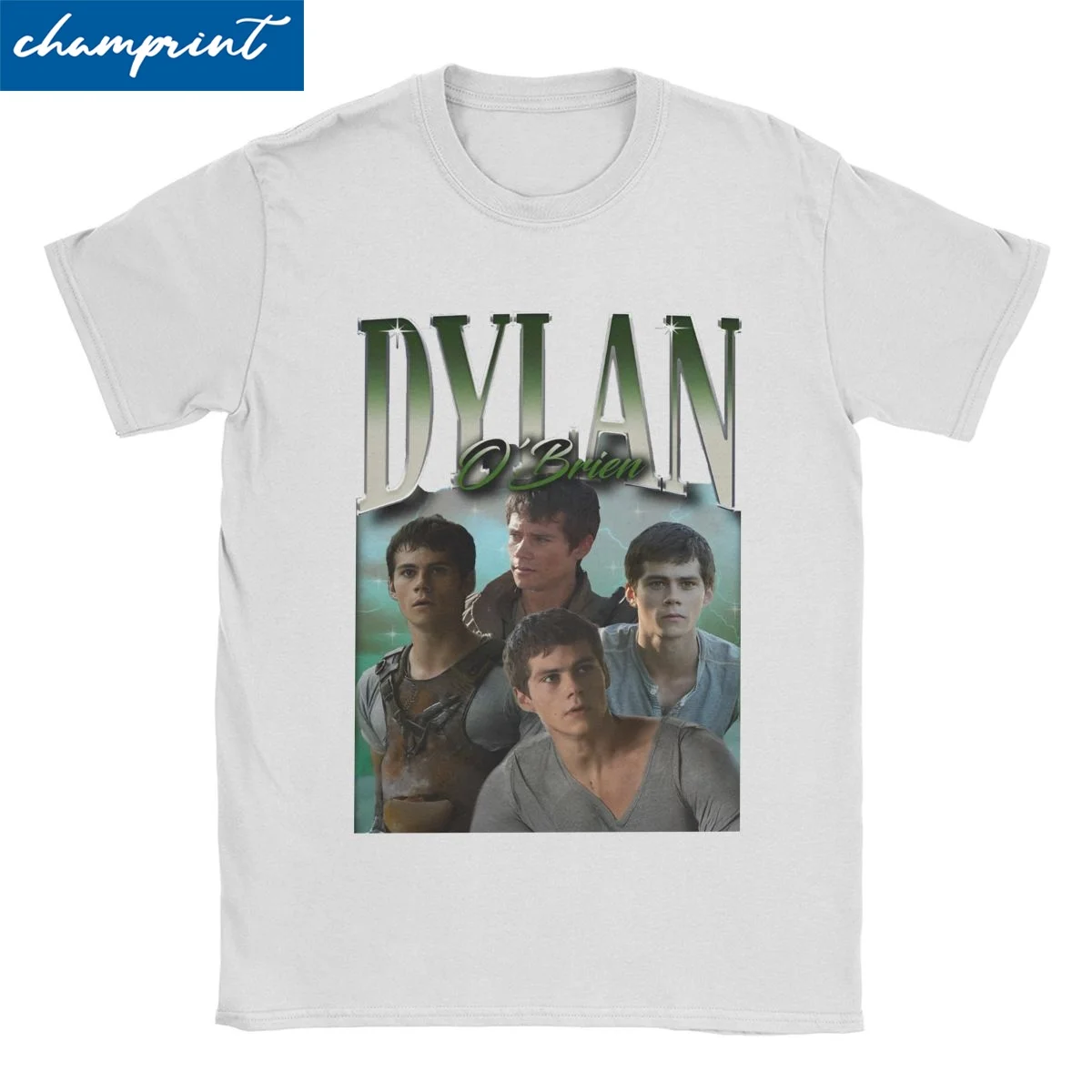 Retro Dylan O'Brien Men Women's T Shirts Novelty Tee Shirt Short Sleeve Round Neck T-Shirts 100% Cotton Summer Tops