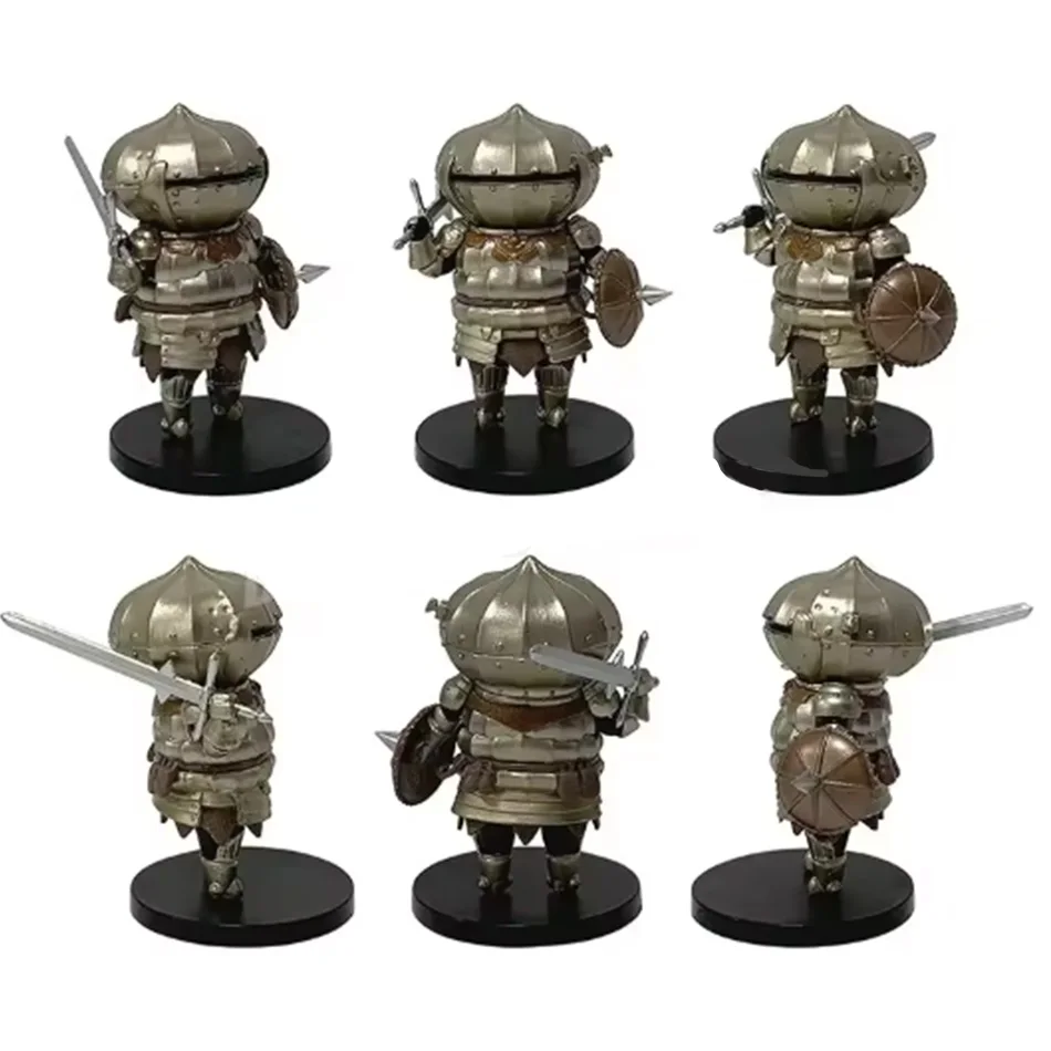 Set de Figuras de Acción del Anime Dark Souls - Artorias Solaire, el Guardián del Fuego, Jack Baldo, Modelo de PVC de 12 cm, Juguete de Regalo