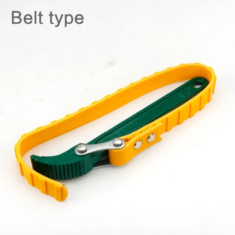 1Pcs Oil Filter Chain Wrench, Car Oil Filter Removal Tool, Adjustable Universal Chain Wrench for Automotive Oil Filter