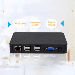 1PC Newest Updated Version FL100 Client Net Computer PC Station Embedded Server OS for windows xp / windows 7