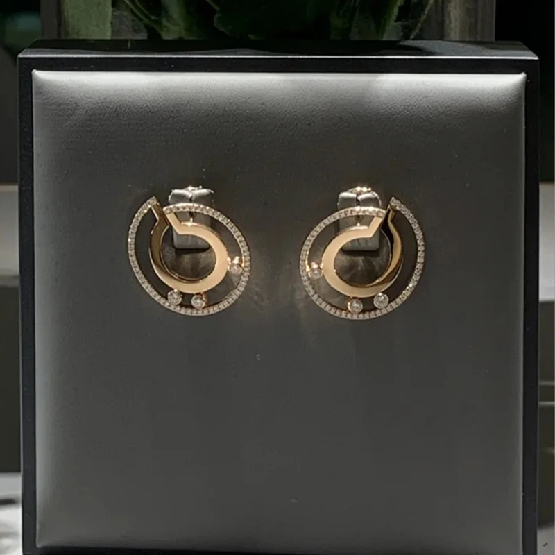 

Роскошные модные украшения, серебро 925 пробы, раздвижные серьги-кольца, женские классические оригинальные украшения, подарок на день Святого Валентина для свадебной вечеринки