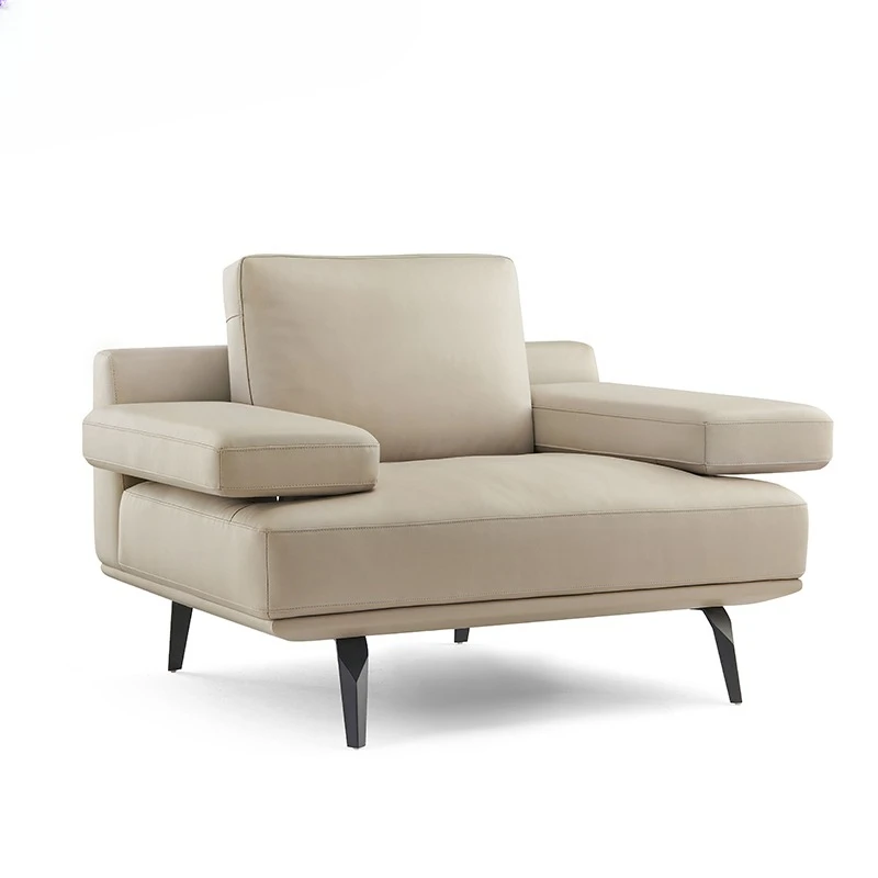 Modern design Modern office sofa set for home office and reception lobby lounge Durable leather business seating