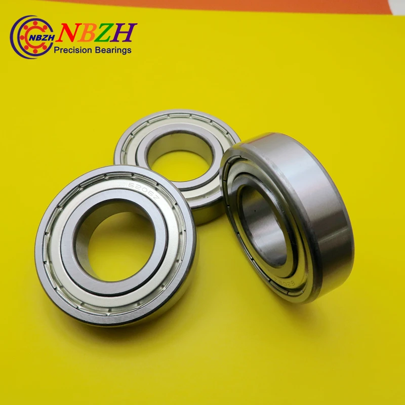 NBZH Bearing1pcs SUS440C Environmental Corrosion Resistant Stainless Steel Deep Groove Ball Bearings S6206ZZ 30*62*16 Mm