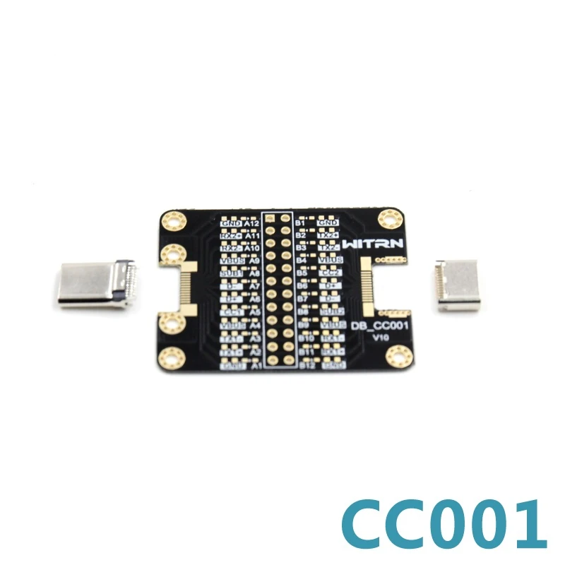 CC001 TYPE-C Rotating Female Connector Adapter Board Type-C Test Board Test Fixture
