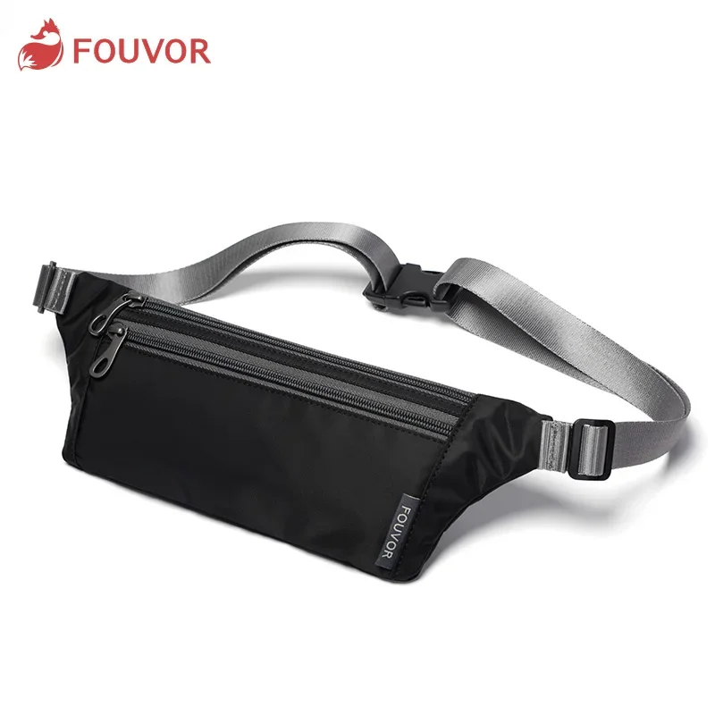 

Fouvor Small Running Sport Phone Waist Bags For Women New High Quality Nylon Waterproof Fanny Pack Fashion Crossbody bag 2750-01