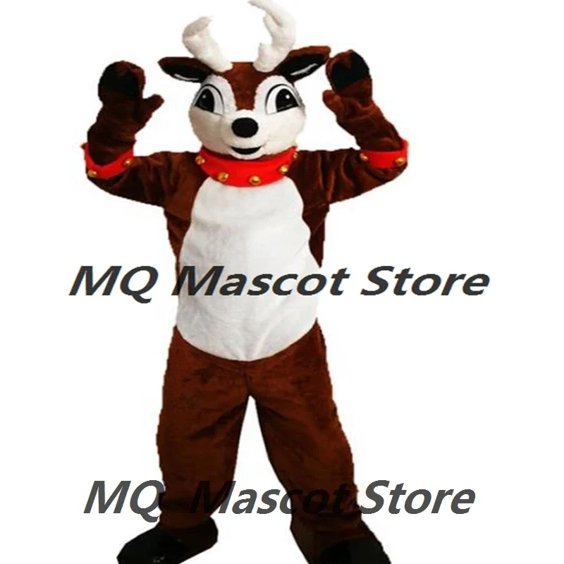 Christmas Elk Mascot Costumes  Cosplay Character Mask Party Birthday Cartoon Custom Furry Fancy Dress Halloween Carnival Apparel